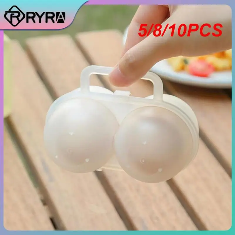 

5/8/10 шт., пластиковые мини-Ящики для хранения яиц