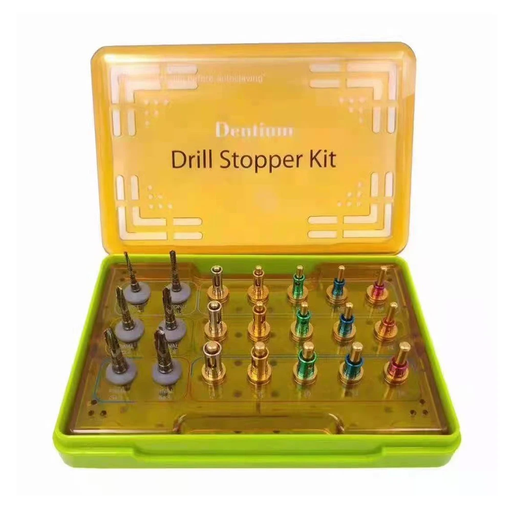 

XDS Dentium Drill Stopper Kit Implant Dental Instruments