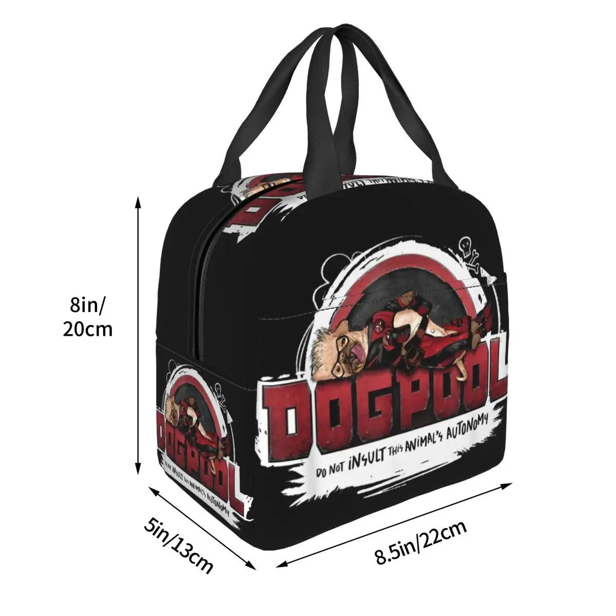 Автоматическая сумка для обеда Deadpool &amp Wolverine Dogpool портативная коробка завтрака на
