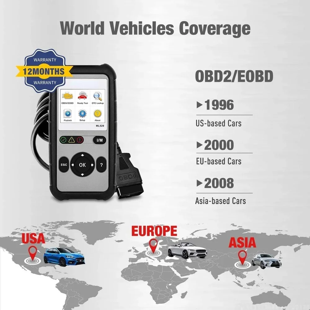 OBD2 DTC Lookup AutoVIN Заключенный код системы порошка Механический автомобиль OBDii для