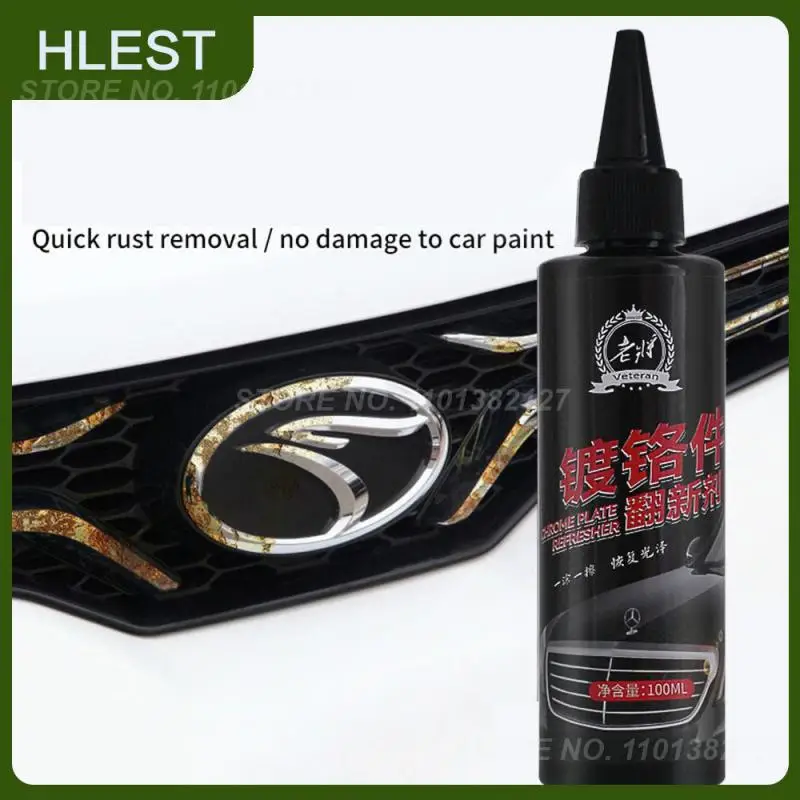 

100ml Car Rust Remover Spray Multifunctional Universal Derusting Spray Car Accessories Auto Window Rust Remover Liquid Durable