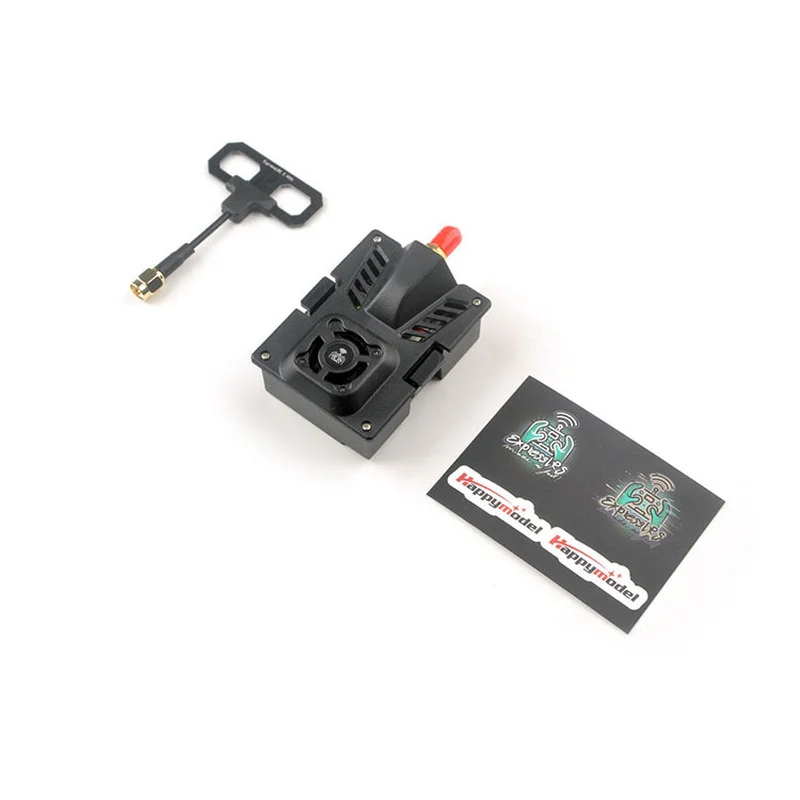 HappyModel ES24TX Pro 1000 МВт 2 4 ГГц модуль ELRS Micro TX с охлаждающим вентилятором RGB