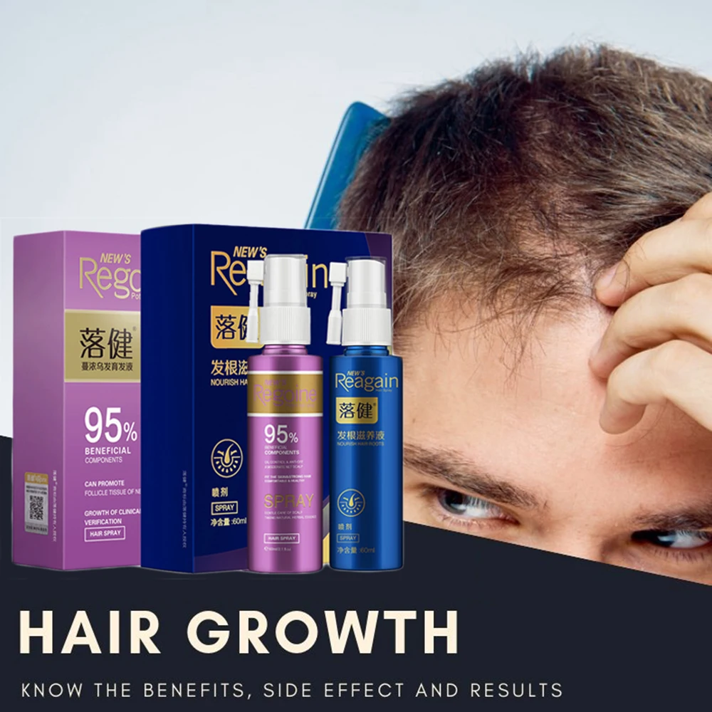 Fast Hair Growth Essential Oils Men and Women  Treatment of Hair Loss Help Hair Growth and Thick Hair Care Essence Oils