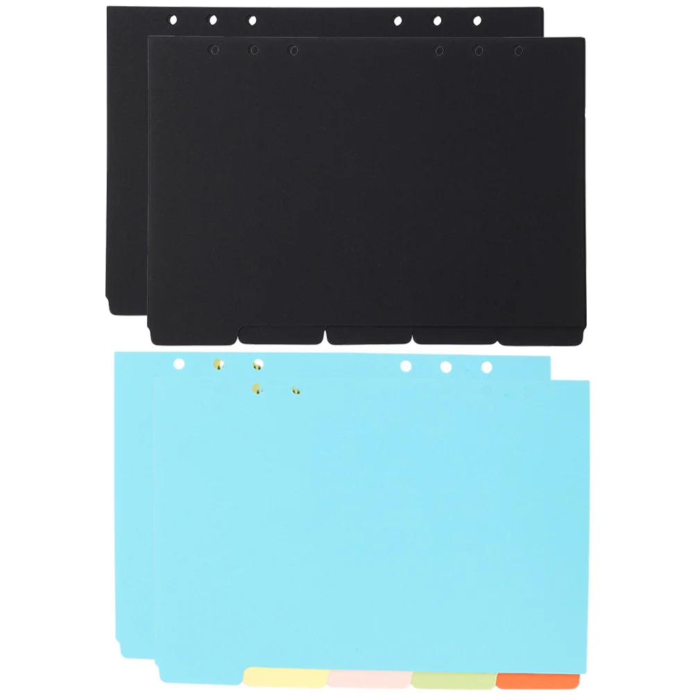 

4 Sets Notebook Supplies Notepad Divider Tabs Account Detachable Dividers Markers