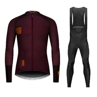 long sleeve cycling sets bicycle clothing breathable mountain cycling clothes racing sport mtb suits ciclismo verano triathlon