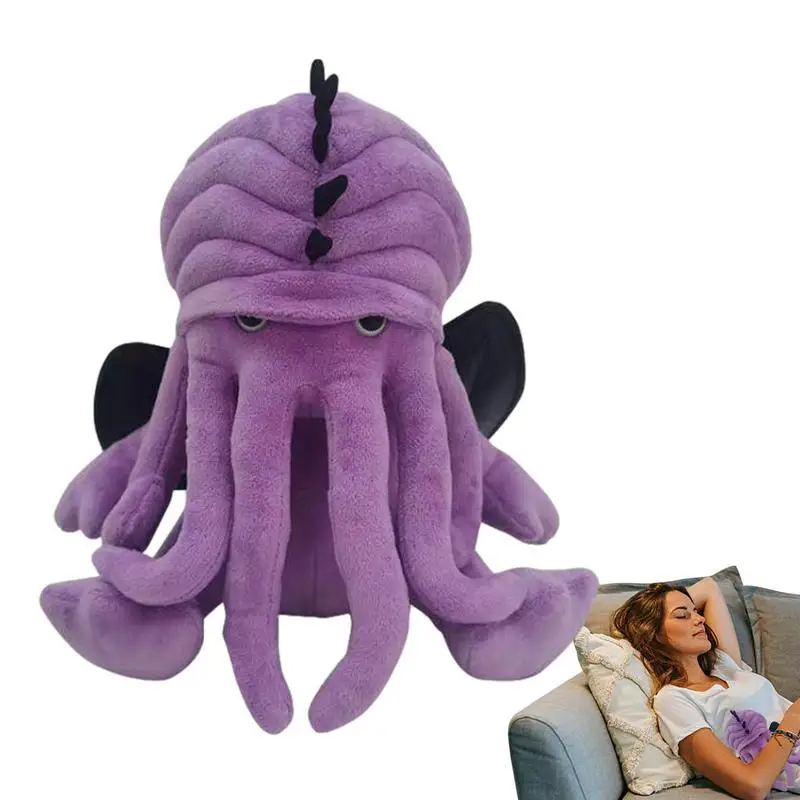 

Realistic Purple Ringed Octopus Squid Plush Toy Soft Animals Stuffed Toys Ocean Dolls Children's Toys Kids Gifts Home Decor