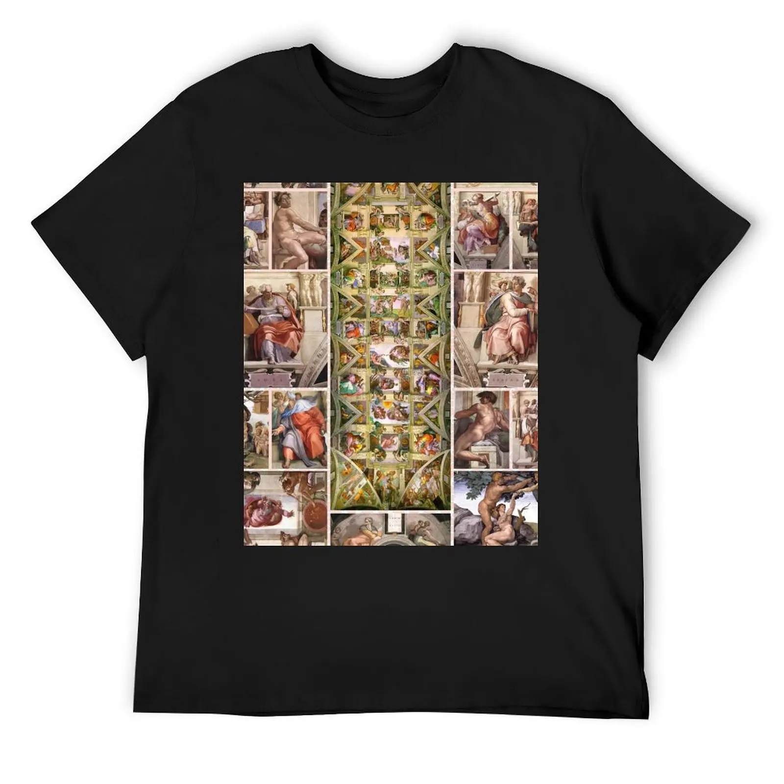 Футболка Sistine Chapel с графическим рисунком футболки для мальчиков животным принтом