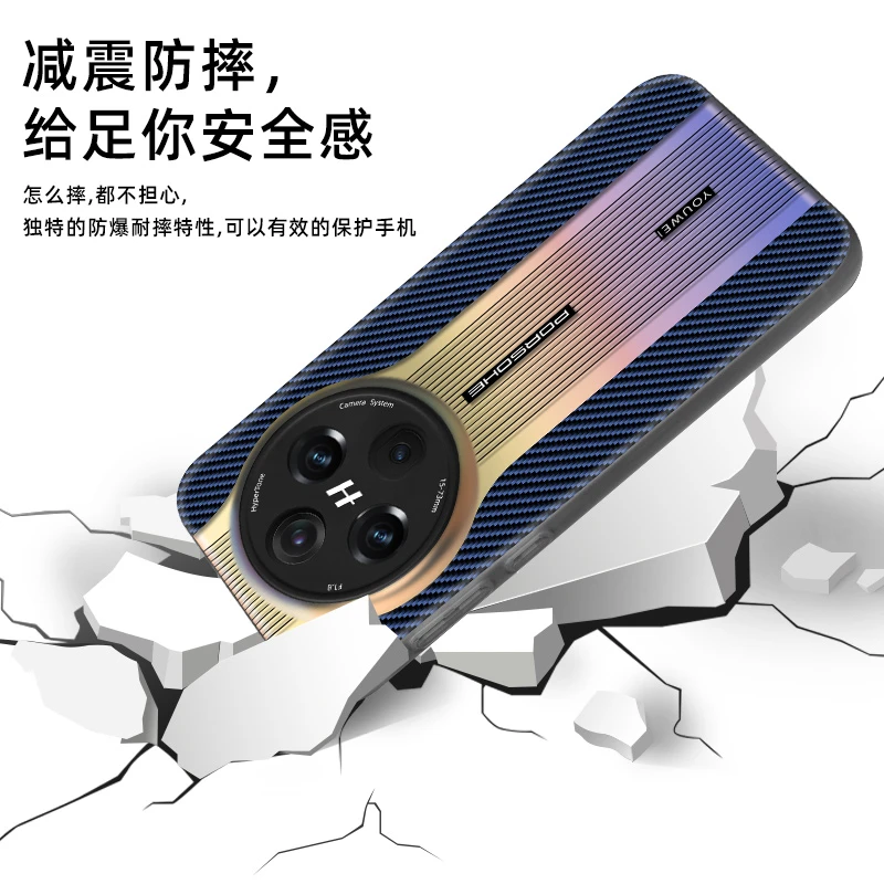 Чехол для Oppo Find X8 Pro X7 Ultra 5G Laser Gradient Color Задняя крышка X 7 X8Pro Тонкий жесткий