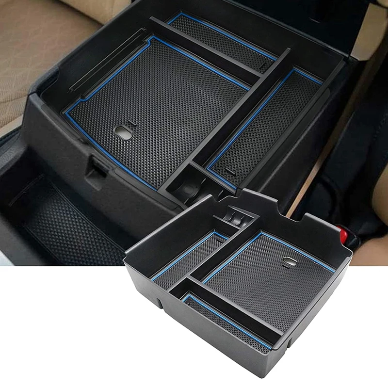 

For Kia Carnival 2021 2022 Car Central Console Armrest Storage Box Holder Interior Organizer Glove Tray Accessories