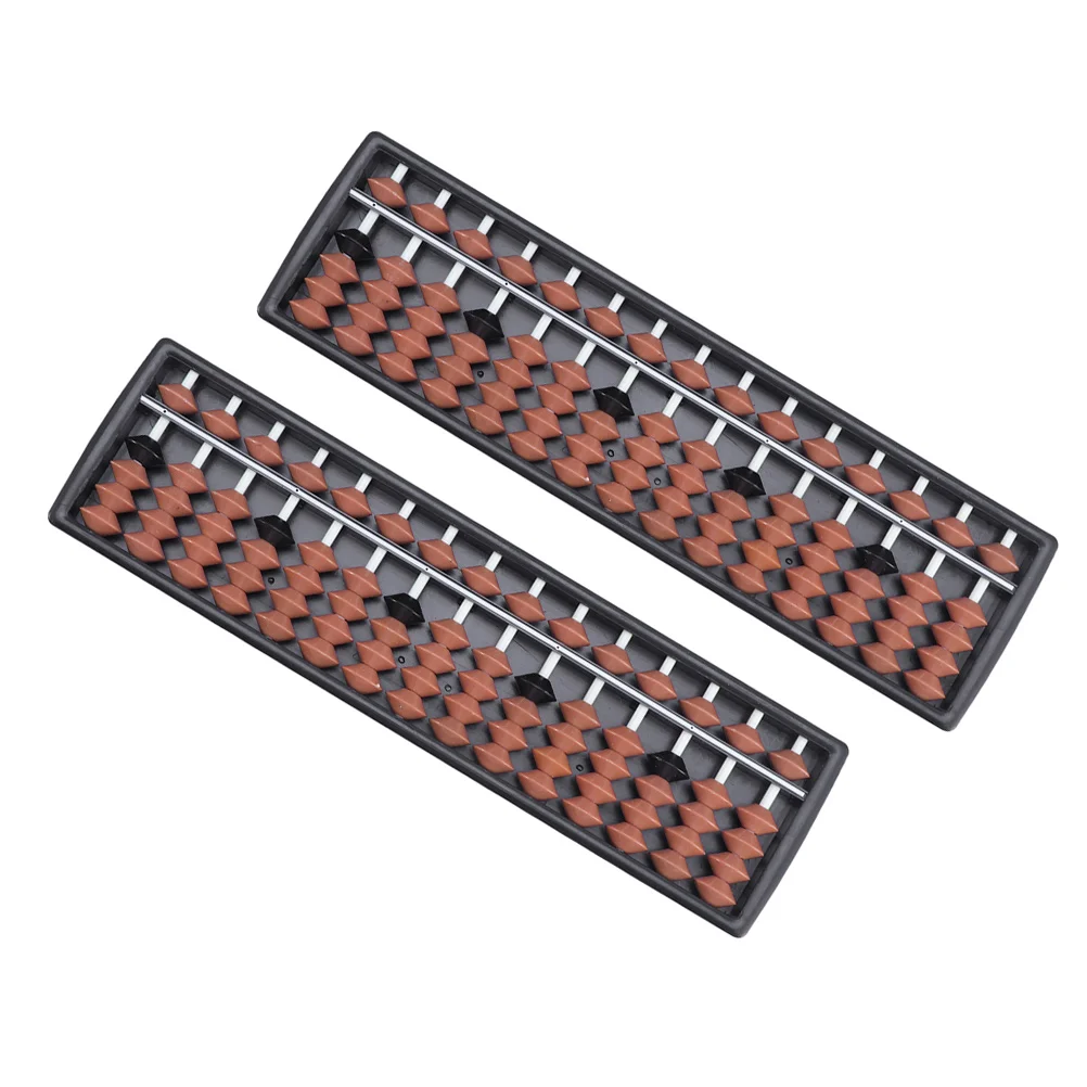 

2 Pcs Abacus Children Plaything Multi-function Traditional Small Plastic Portable Counting