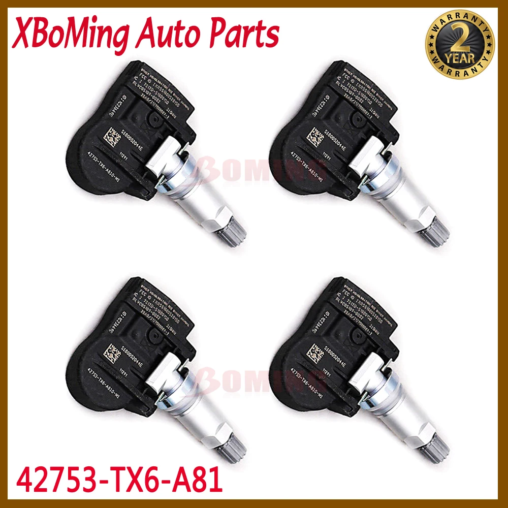 Автомобильный датчик давления в шинах 42753-TX6-A81, система контроля давления в шинах для Acura ILX 2013-2015, 315 МГц, 42753TX6A81