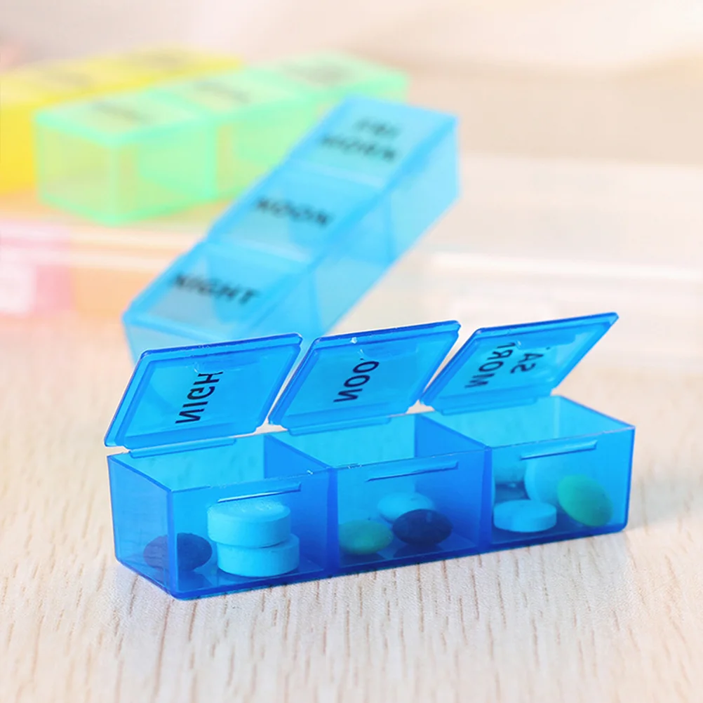 

Box Organizer Case Travel Day Daily Storage Container Vitaminweekly Medication Holder A Timesboxes Sorterportable Monthly