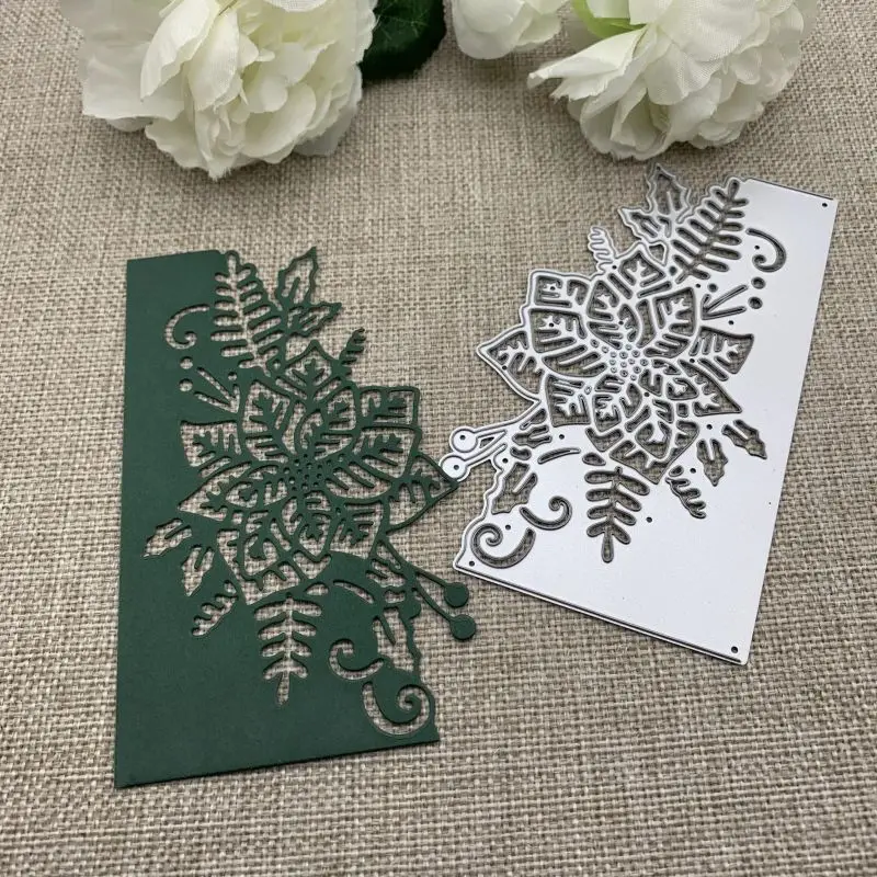 Рождественская серия металлические штампы для DIY скрапбукинга декоративное