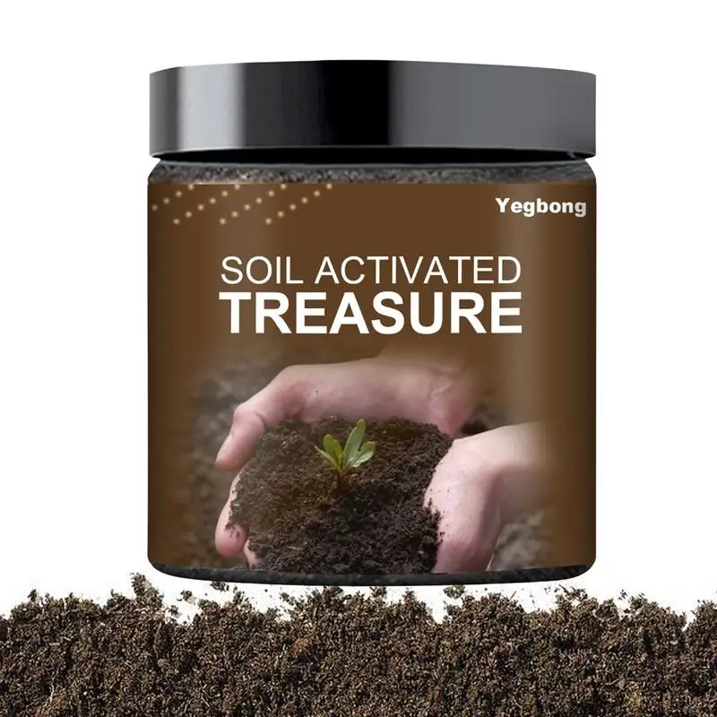 

100g/200g Soil Activator For Raised Garden Beds Soil Activatation Potting Mix 100g/200g Improve Soil Carbon Sequestration