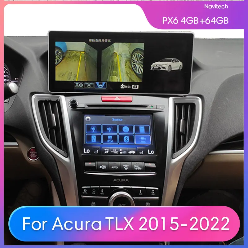 

12.3 Inch Car Radio Head Unit For Honda Acura TLX 2015-2020 Android 12 Auto Stereo Carplay GPS multimedia Player intelligent