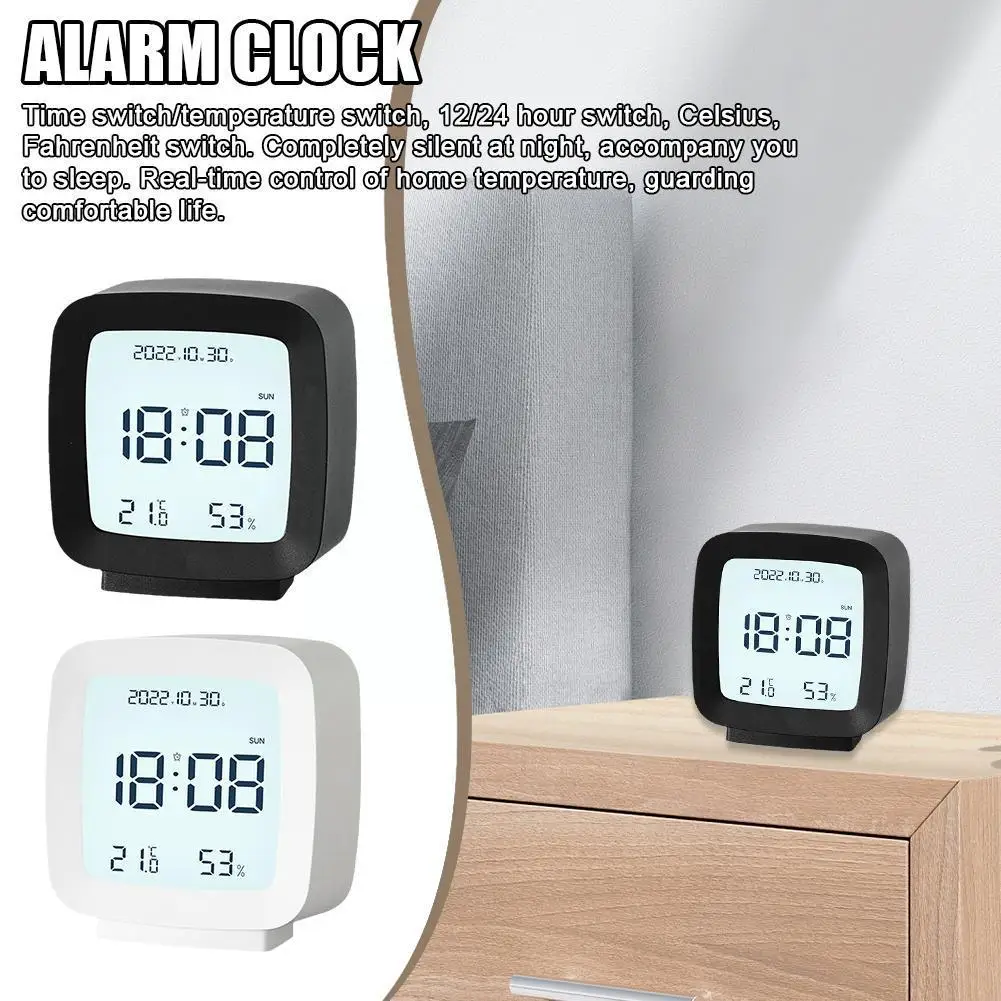 

Alarm Clock Temperature Alarm Clock With Humidity And Home Supplies Temperature H8t7