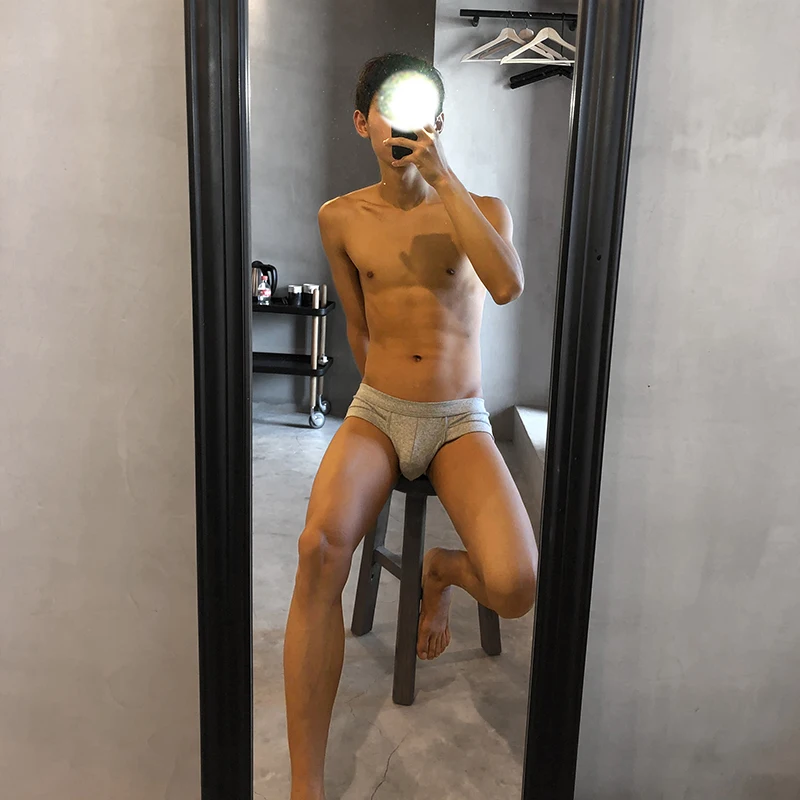 3Pcs/Lot Brand Breathable Trend Personality Sport Basketball Football Gay Men Sexy Underwear Briefs трусы мужские Solid Color