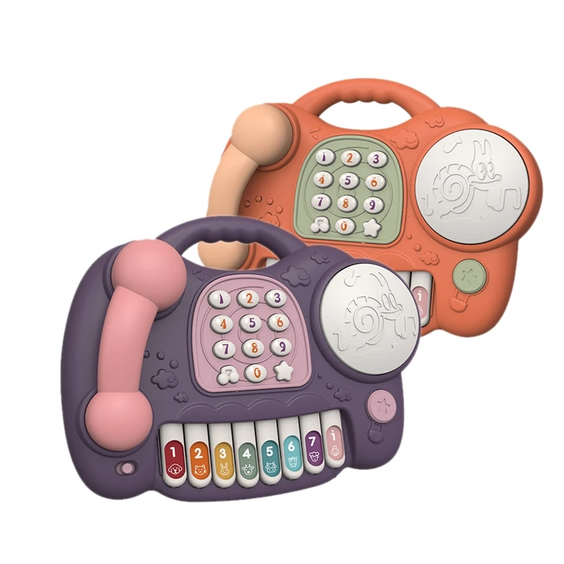 

Музыкальный телефон-пианино, детская игрушка, детский планшетофон для развития мозга ребенка