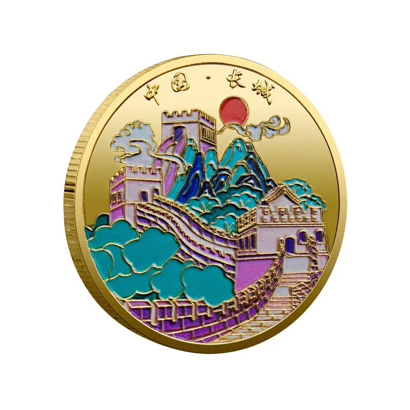 

Золотая монета «Великая стена»