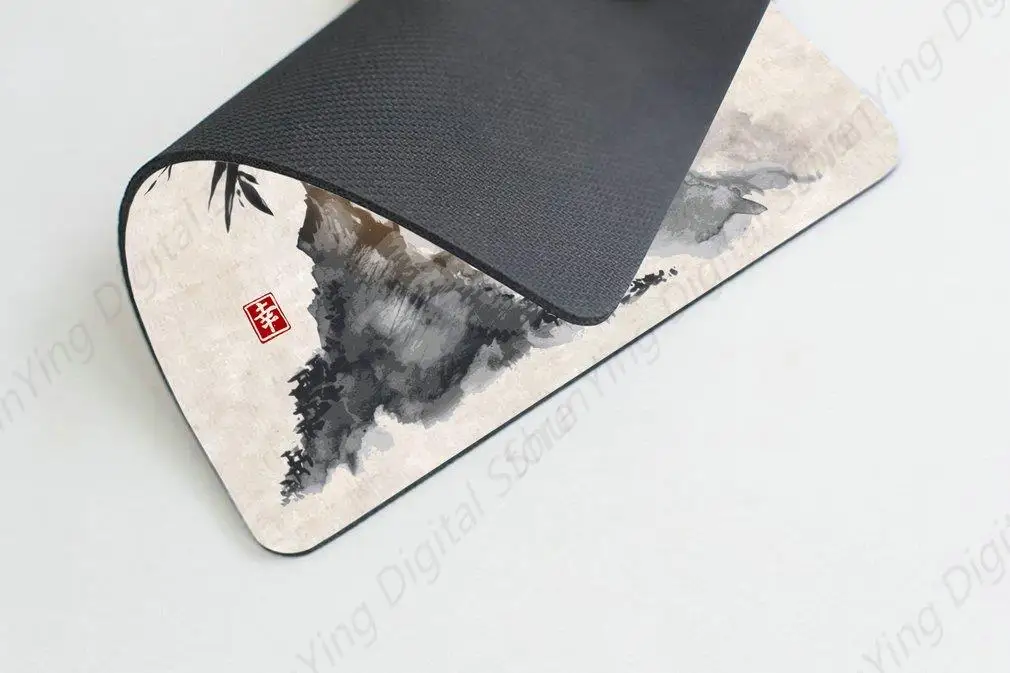 Japanese Tree Sun Mountain Mouse Pad Suitable For Gaming Office Laptop 25*30cm