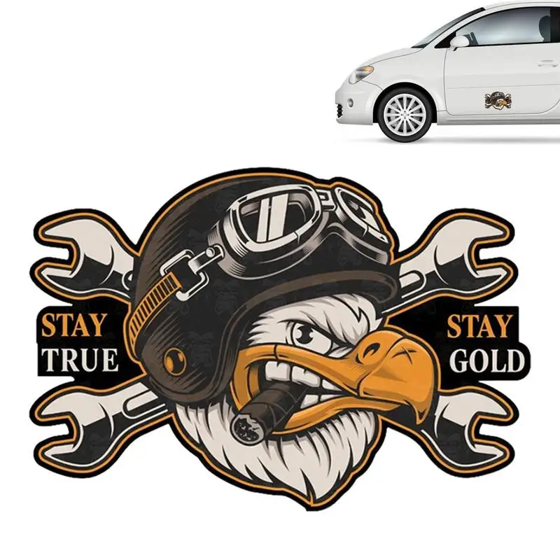 

American Eagle Car Decal Eagle Vehicle Decal Car Body Stickers Sun Protection Water-Resistant Vehicle Decal Creative Decal Car