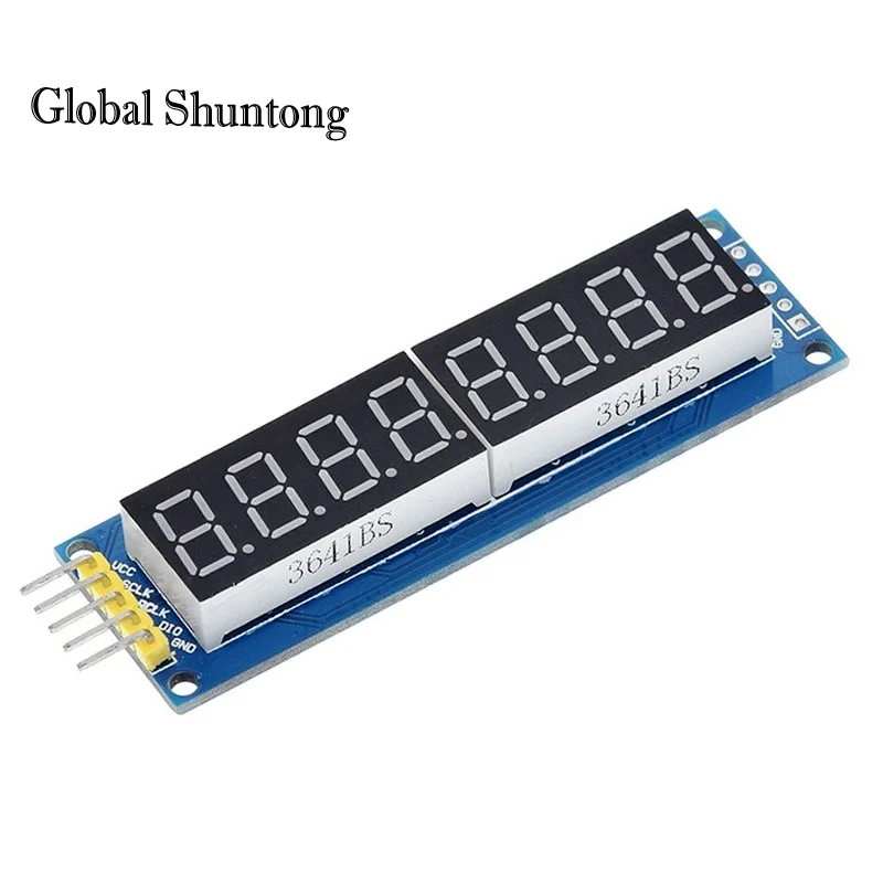 Модуль TM1638 4-кнопочный дисплей TM1637 для AVR Arduino MAX7219 цифровая фотолампа 8-битная 74HC595