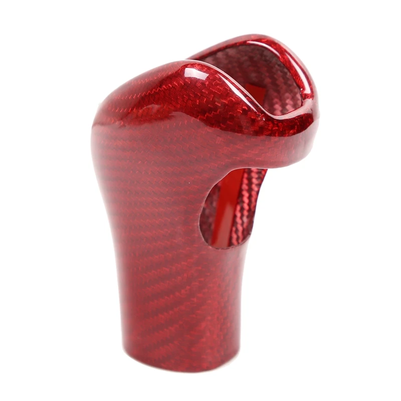 

For-Porsche Cayenne 2011-2017 Real Carbon Fiber Car Gear Shift Head Cover Trim Car Interior Car Styling