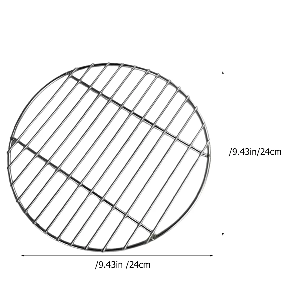 Круглая сетка для гриля коврик барбекю решетка угольные грили выпечки уличная