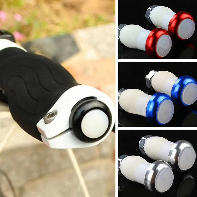 

1 Pair Safety Cycling Bike Turn Signal Handle Bar End Plug LED Red Light Lamp Magnetic Handle Light XR-Hot Bicicleta Accesorios