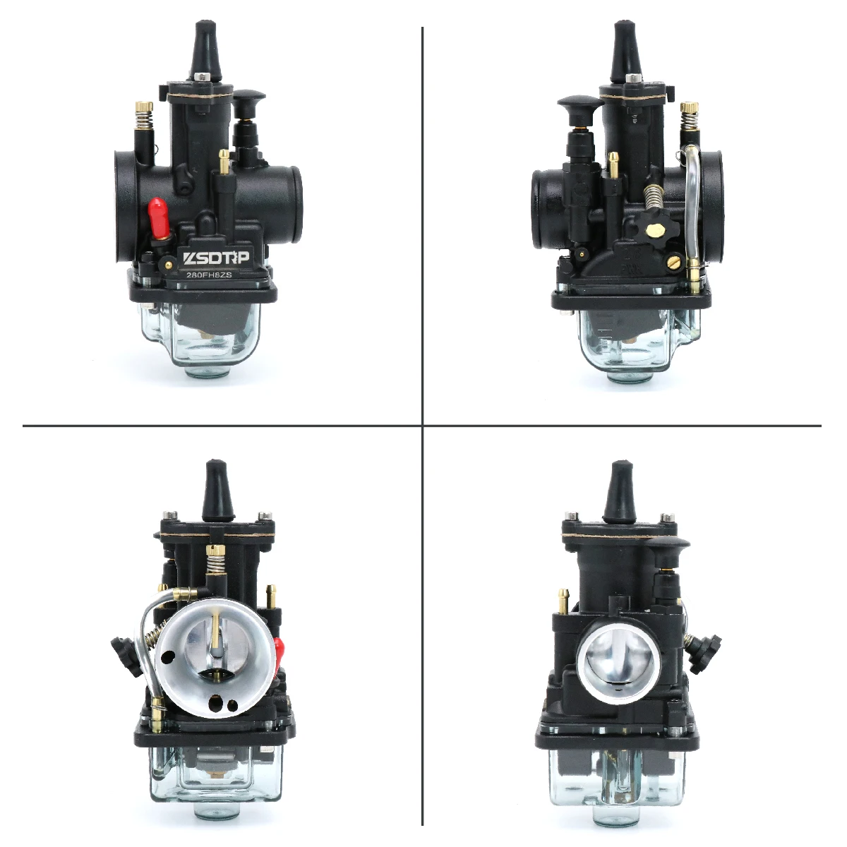 ZSDTRP-21 24 26 28 30 32 34 мм карбюратор для гонок на мотоциклах 2T 4T Mikuni PWK OKO мотоцикла