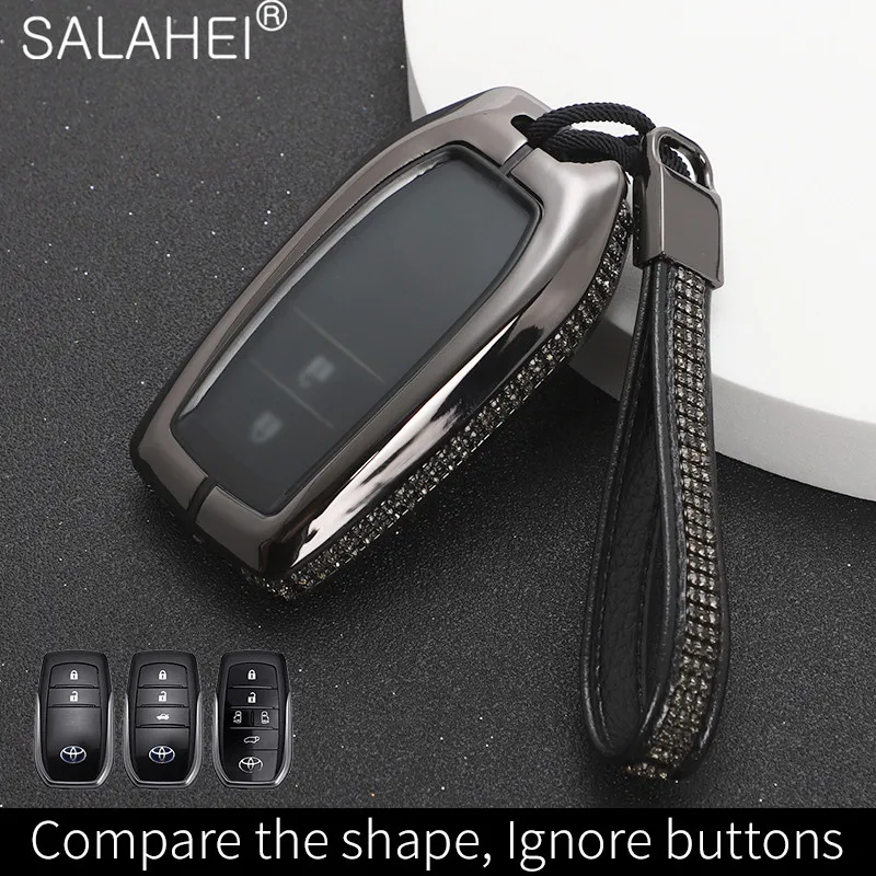 

Car Remote Key Case Cover Shell Protection For Toyota Hilux Fortuner Land Cruiser Camry Coralla Crown RAV4 Highland Accessories