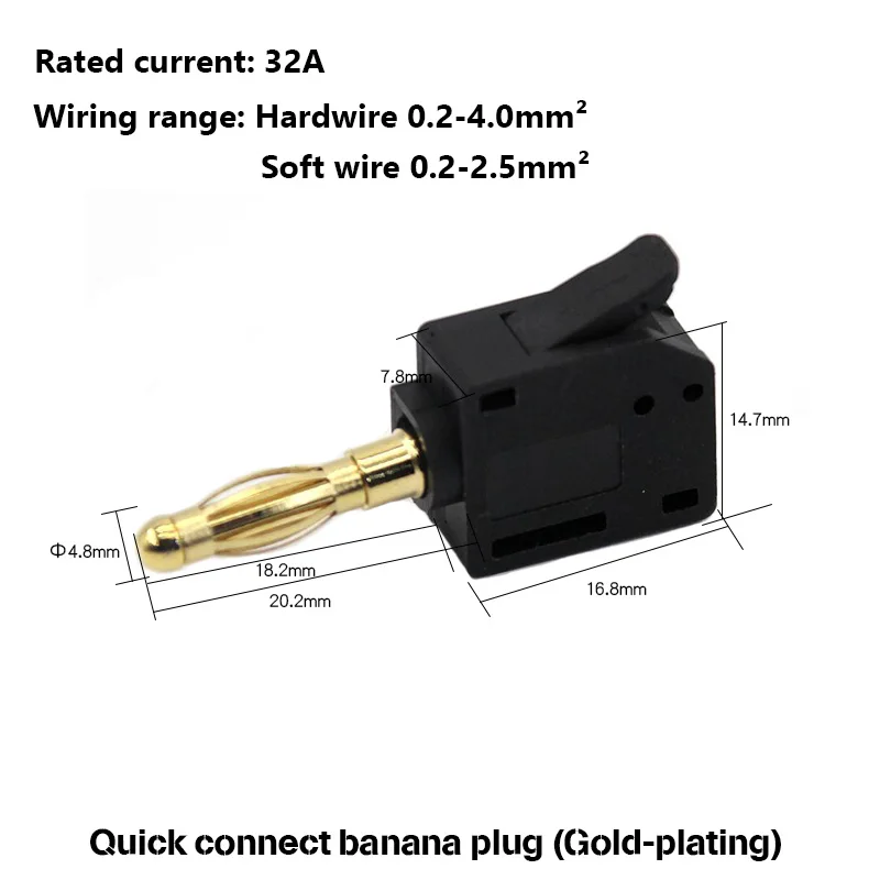 

Разъём "банан" YJCAL 4мм 220В
