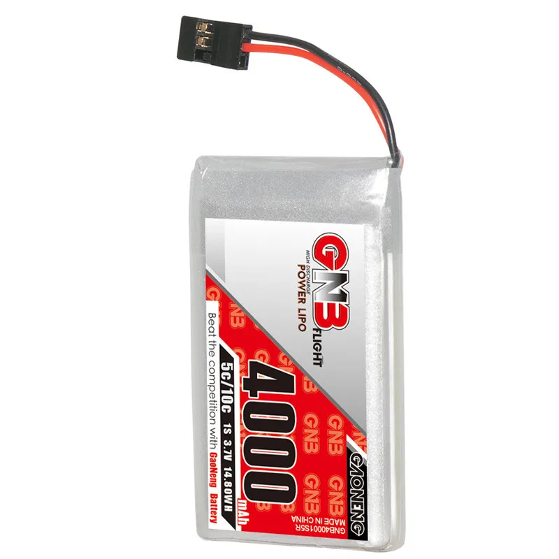 GAONENG GNB 1S 3 7 V 4000mAh 5C/10C Lipo батарея с JR Разъем передатчик посылка для Sanwa M17 RC шаблон