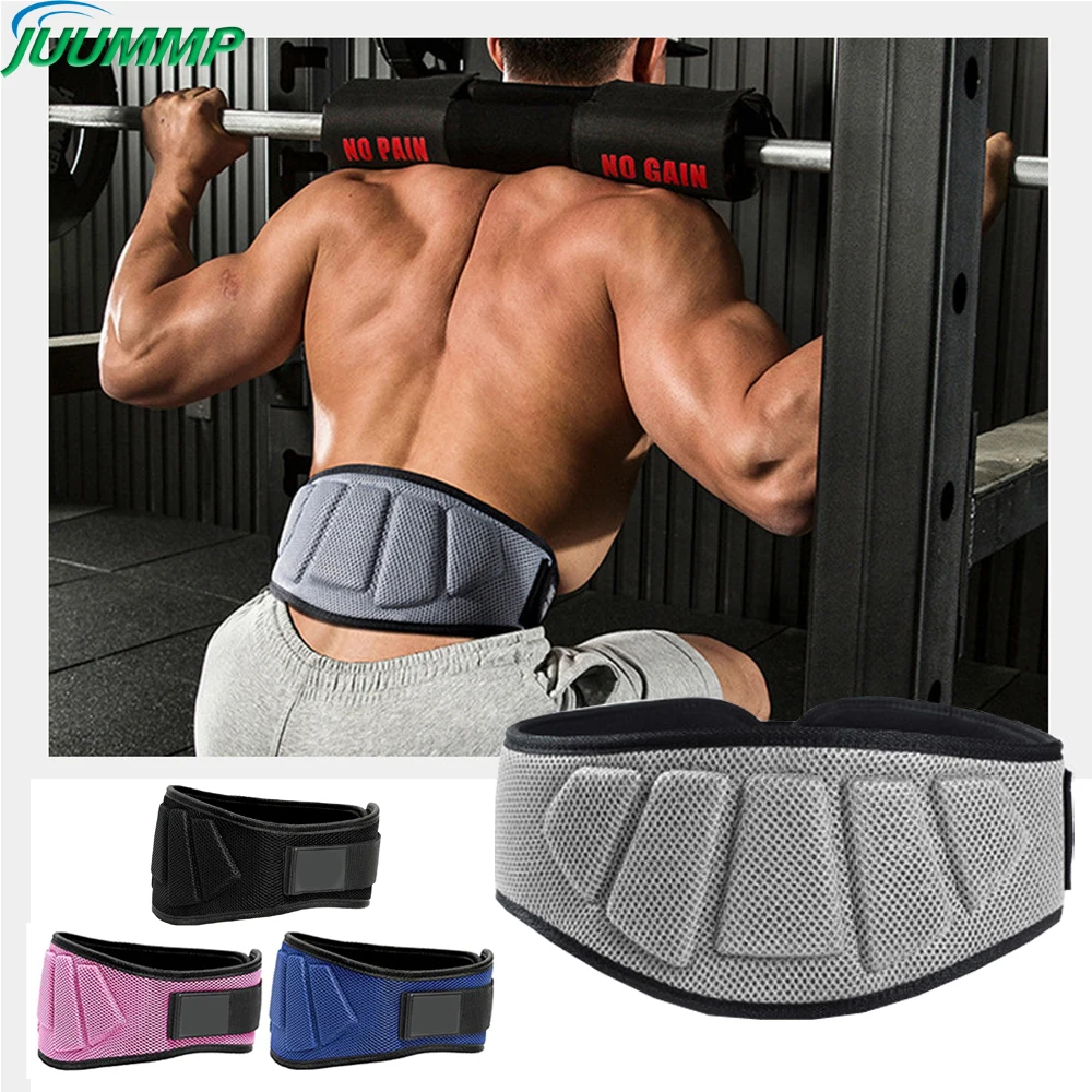 

JUUMMP Fitness Weight Lifting Belt For Men Woman Workout Waist Belt Training Back Support Gym Squat Dip Powerlifting Waist Brace