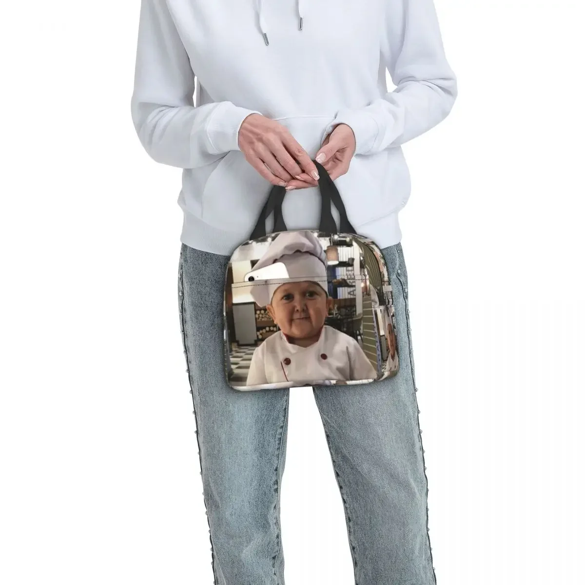 Hasbulla Cooking Master Сумка для обеда Мужчины Женщины Термальный холодильник