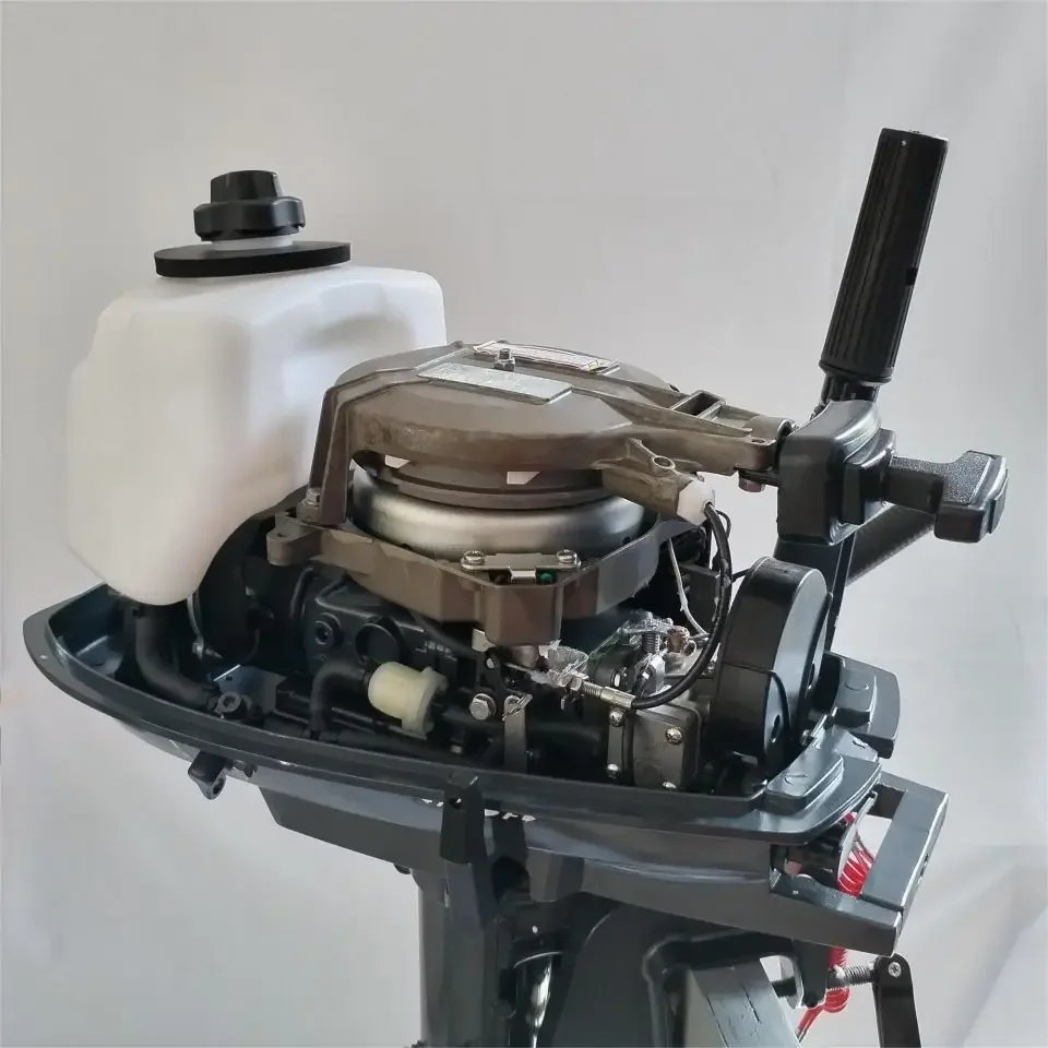 HIMARINE лодочный подвесной мотор морской двигатель 6 л.с. 2-тактные длинные двигатели