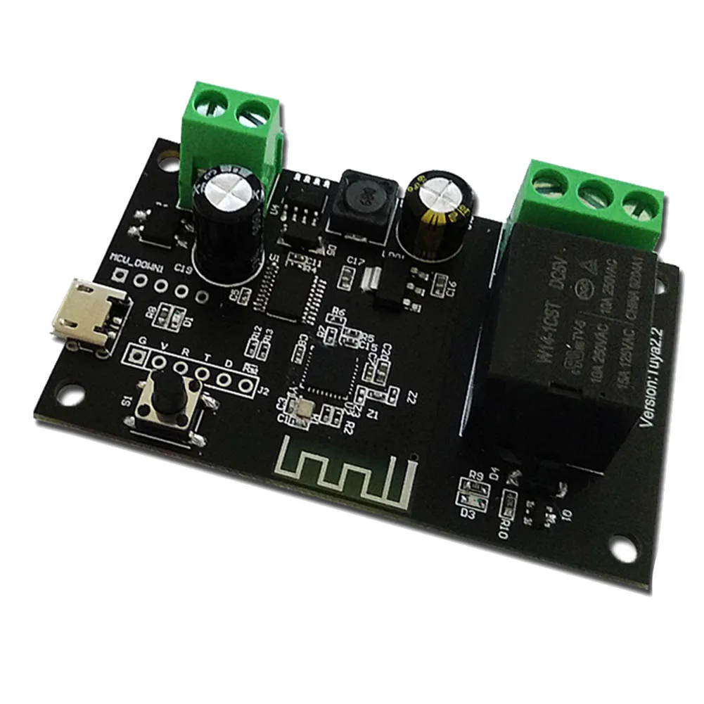 Переключатель Wi-Fi Tuya односторонний модуль переключения точка автоматической