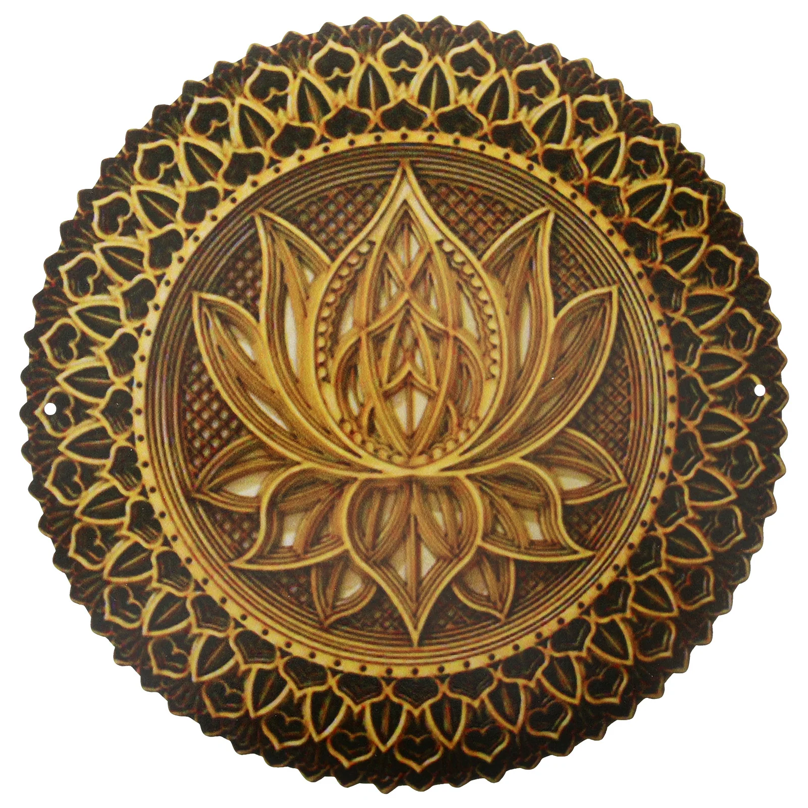 

Mandala Wall Decor Hanging Adorn Metal Bohemian Ornament Home Pendant Flower Crafts