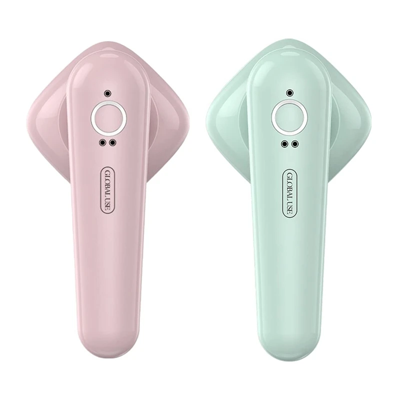 

Mini Iron For Clothe Handheld Portable Travel Iron Dual Voltage Small Iron Dual-Speed Temperature Control(US Plug)