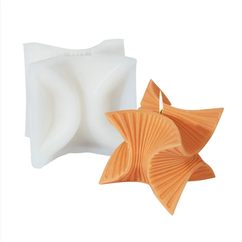 

Irregular Candle Silicone Mold for Making Candle Soap Plaster Home Decoration Dropship