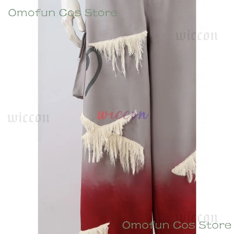 Alien Stage R7 Round7 Till Косплей Костюм Новая Мода Мужчины Женщины Майка Брюки Ожерелье