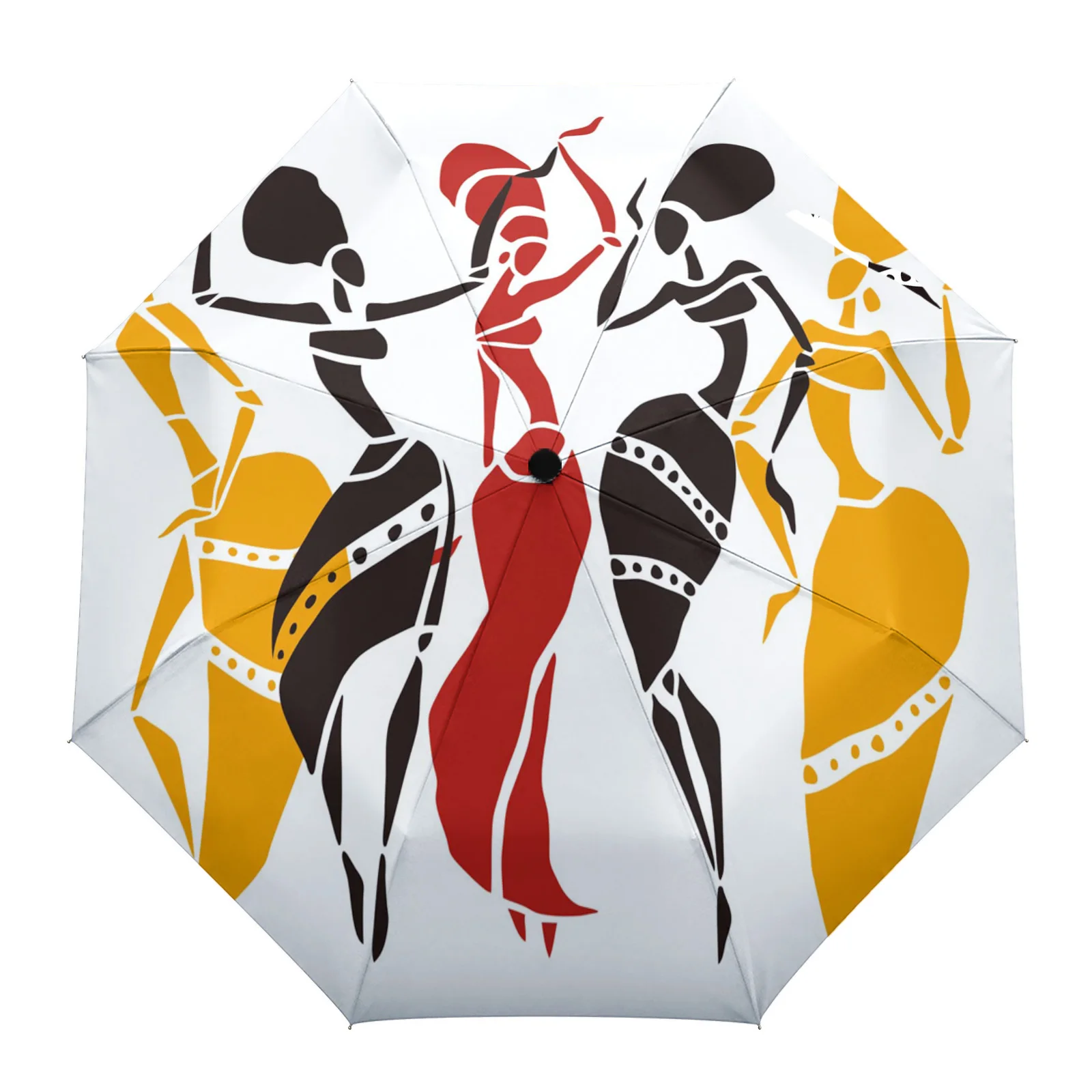 

Женская танцевальная юбка с тонкой талией, автоматический зонтик от дождя, складной зонтик, восьмижильный зонтик для улицы