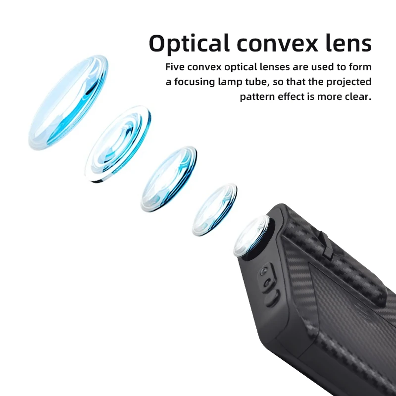 1/2 шт. для Honda Mugen Power Vezel CR-V CRV MugenRR автомобильный логотип беспроводной проектор