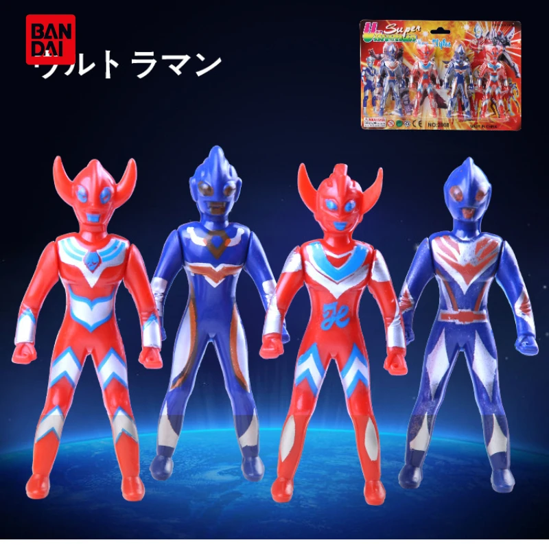 

Bandai Small Plastic Ultraman Selodiga Superman Doll Model Ultraman Children's Toy