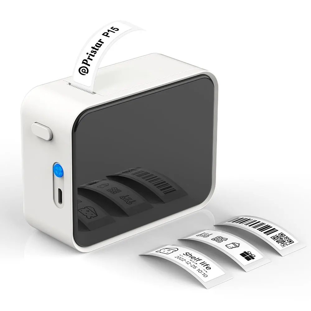 

Wireless Bluetooth Label Printer Portable Thermal Printer Similar as Niimbot D11 D110 D101 Labeling Machine Mini Label Maker P15