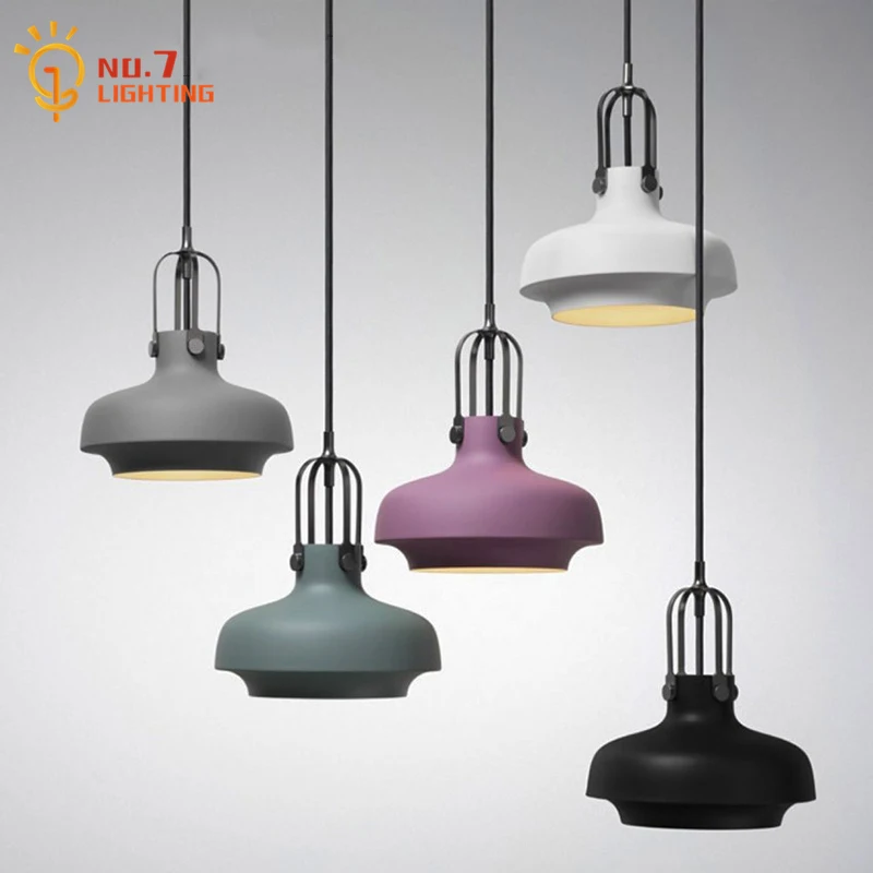 

Danish Designer Industrial Modern Pendant Lights LED E27 Bedroom Bedside Kichen Light Fixtures Restaurant Living/Dining Room Bar