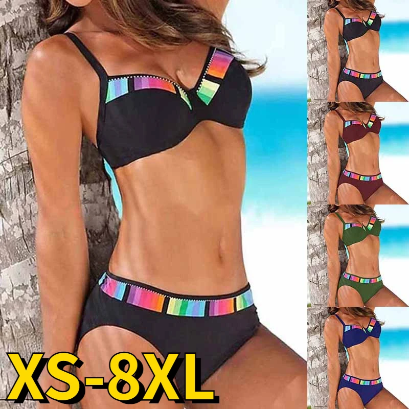 Женский винтажный купальник из двух предметов