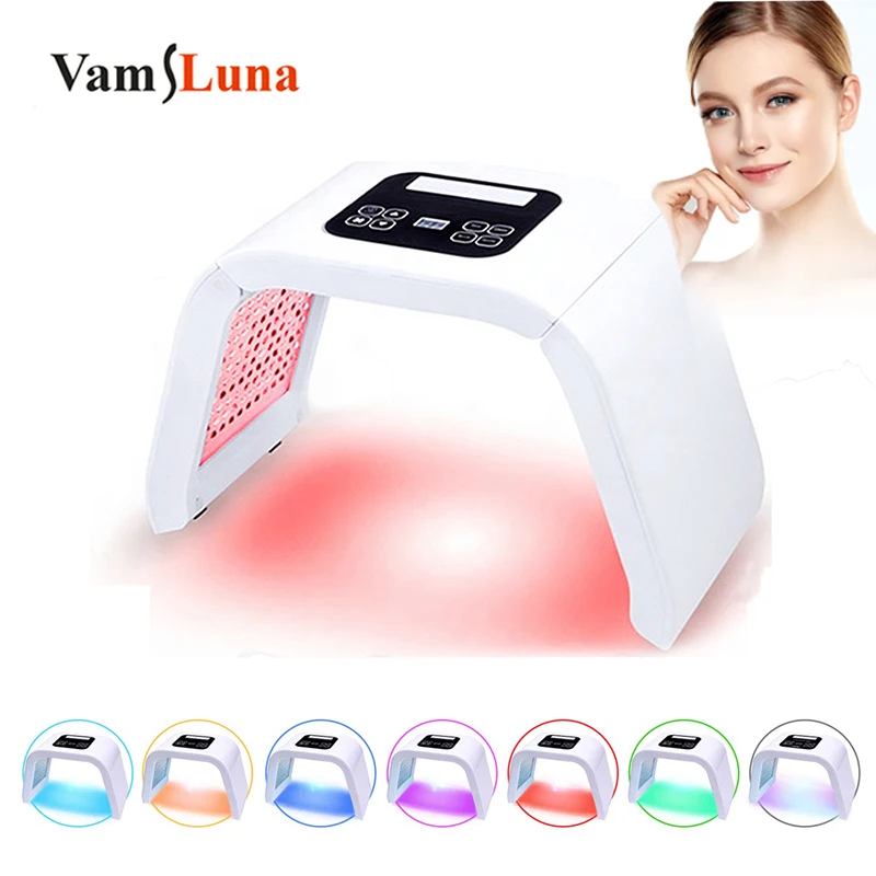 

Seven-Color Spectrometer Photodynamic Led Folding Skin Rejuvenation Instrument Beauty Acne Phototherapy Radio Frequency