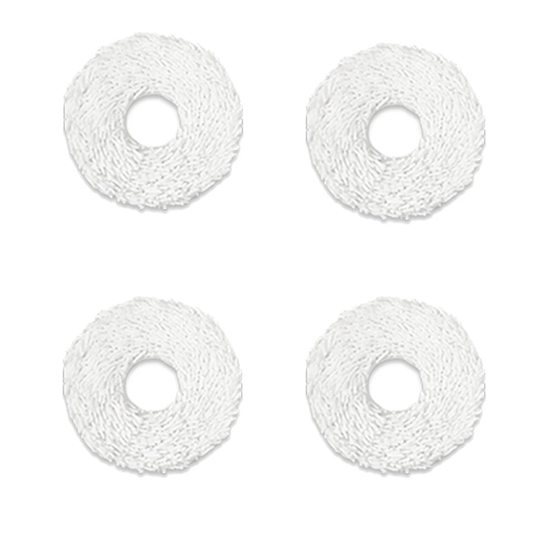 

4Pcs Mop Cleaning Pad Replacement Mop Cloth for Ecovacs N9+ Robot Vacuum Cleaner Parts