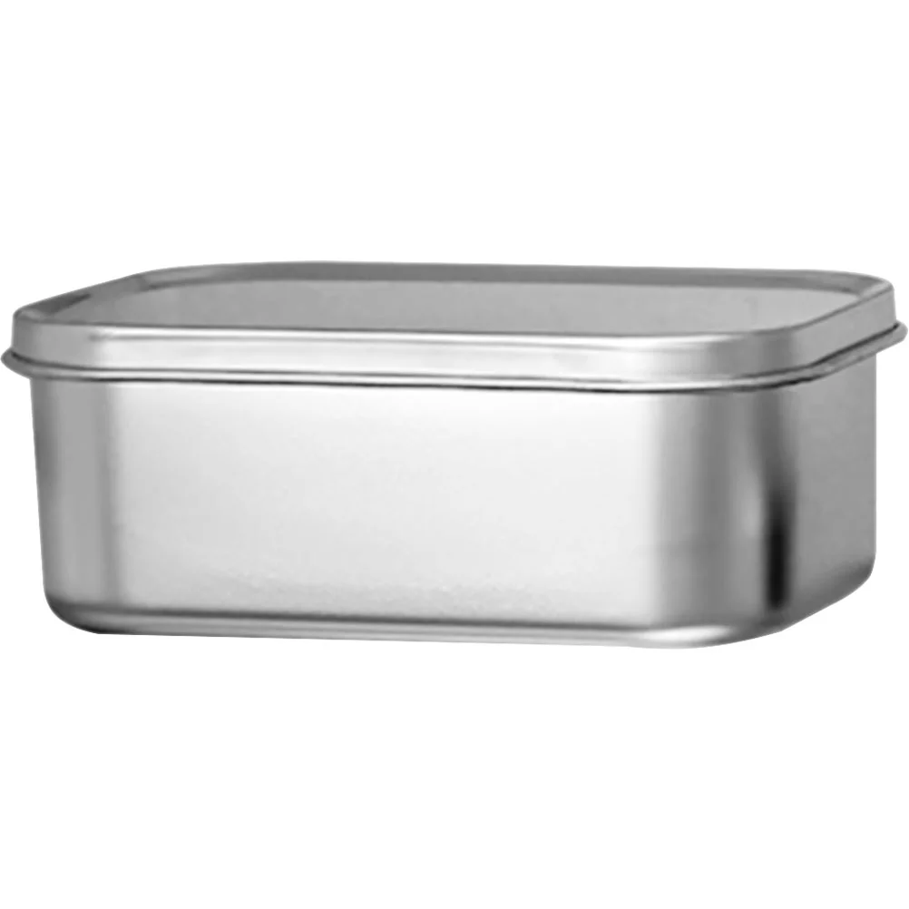

Box Containers Containersteel Stainless Bento Lunch Camping Outdoor Travelsandwich Picnic Freezer Refrigerator Carrier Go Cake